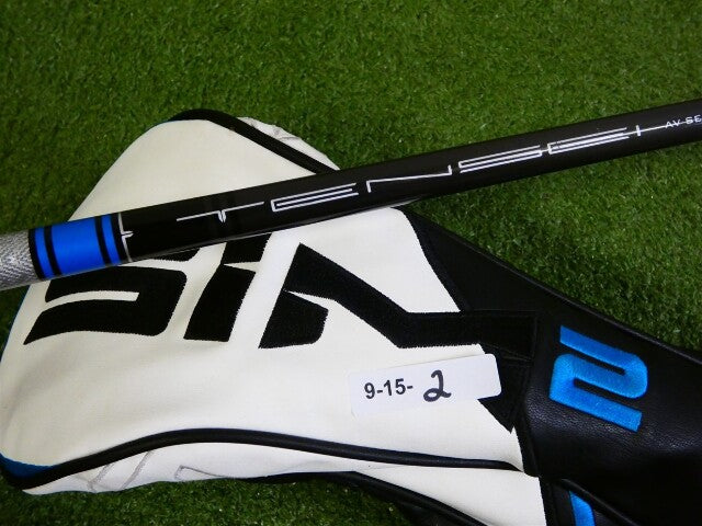 TaylorMade Qi10 Max 9* Driver Tensei AV Blue 60 Stiff Graphite w SIM2 Headcover