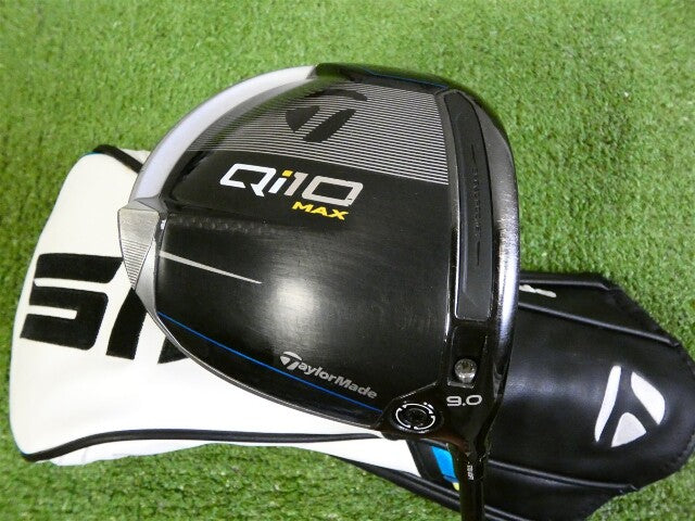 TaylorMade Qi10 Max 9* Driver Tensei AV Blue 60 Stiff Graphite w SIM2 Headcover