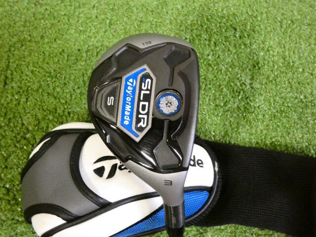TaylorMade SLDR S 19* 3 Rescue Hybrid Speeder 72 Stiff Graphite w HC Excellent