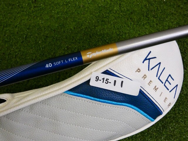 TaylorMade Kalea Gold 27* Womens 5 Hybrid 40 Soft Ladies with Premier HC Mint
