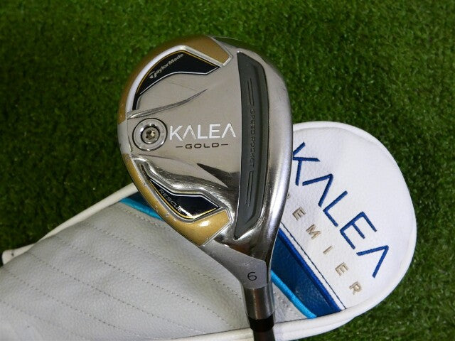 TaylorMade Kalea Gold 31* Womens 6 Hybrid 40 Soft Ladies Graphite w Premier HC