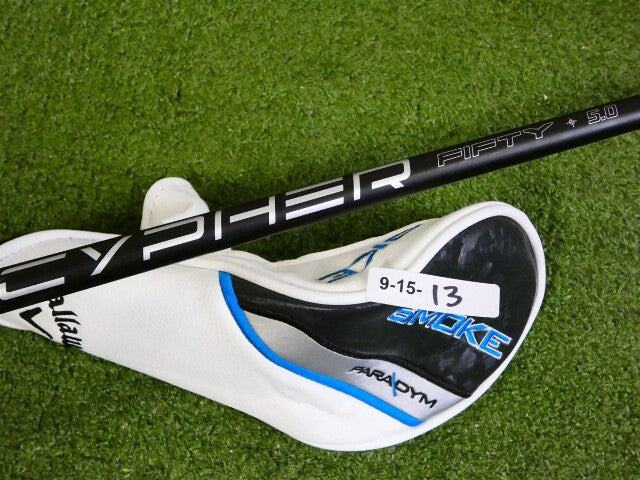 Callaway Paradym Ai Smoke HL 24* 5 Hybrid Cypher 50 5.0 Senior Graphite w HC Mid