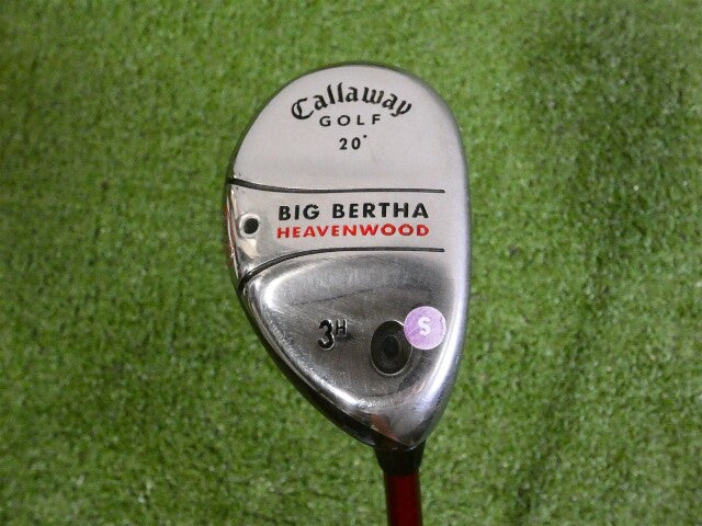 Callaway Big Bertha Heavenwood 20* 3 Hybrid 75 Strong X Extra Stiff Excellent