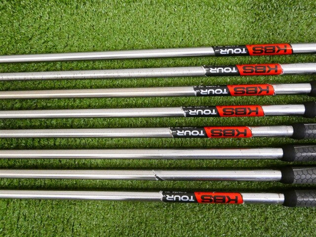TaylorMade P790 Forged Irons 4-P &amp; A KBS Tour C-Taper 120 Stiff Steel