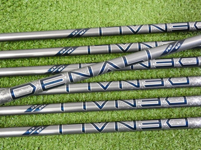 Callaway Quantum Max Irons 5-P &amp; A Denali Charcoal 75g 6.0 Stiff Graphite +.5"
