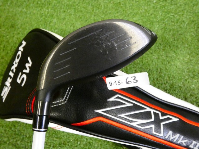 Srixon ZX MK II 18* 5 Wood Tour AD HD-6 Stiff Graphite with Headcover Excellent