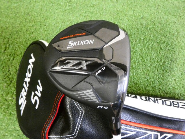 Srixon ZX MK II 18* 5 Wood Tour AD HD-6 Stiff Graphite with Headcover Excellent