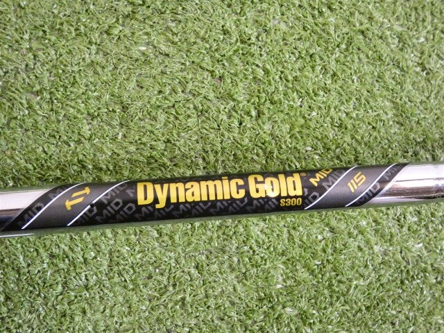 Srixon ZXi5 Forged 4 Iron Dynamic Gold Mid 115 S300 Stiff Steel Excellent