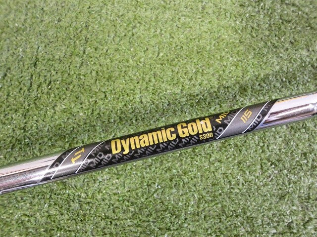 Srixon ZXi5 Forged 6 Iron Dynamic Gold Mid 115 S300 Stiff Steel Excellent