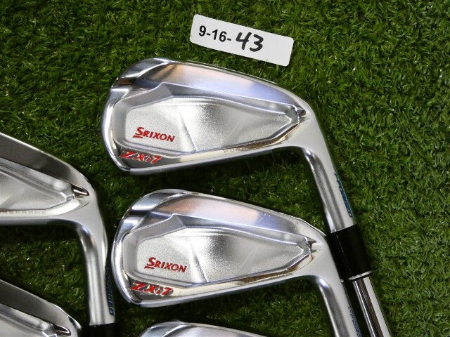 Srixon ZXi7 Forged Custom Irons 4-P Dynamic Gold 105 S300 Stiff Steel Excellent