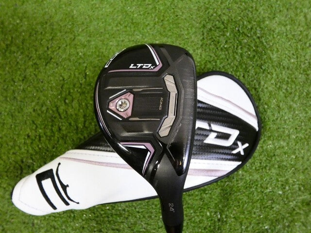 Cobra LTDx 24* Womens 5 Hybrid KBS PGI 55 Ladies Graphite with Headcover