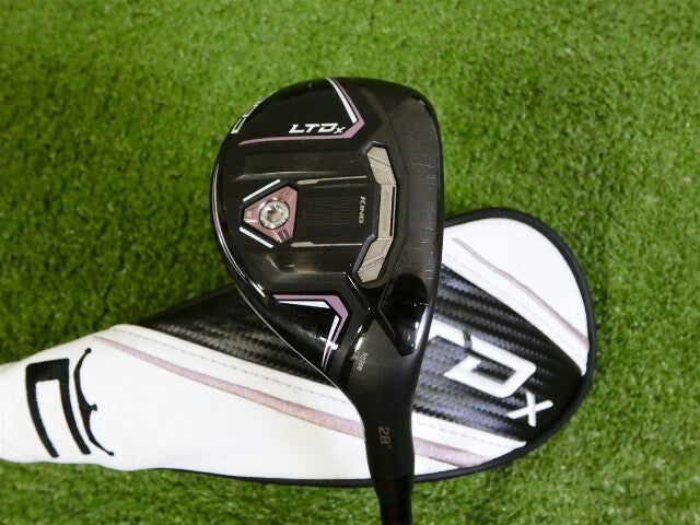 Cobra LTDx 28* Womens 6 Hybrid KBS PGI 55 Ladies Graphite with Headcover