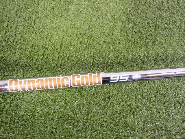 Mizuno JPX 923 Hot Metal 7 Iron Dynamic Gold 95 R300 Regular Steel 37.5"