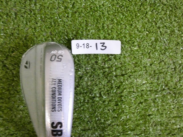 TaylorMade Milled Grind 5 MG5 Satin Chrome 50* 09* Gap Wedge SB DG 115 Steel New