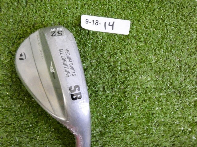TaylorMade Milled Grind 5 MG5 Satin Chrome 52* 09* Gap Wedge SB DG 115 Steel New