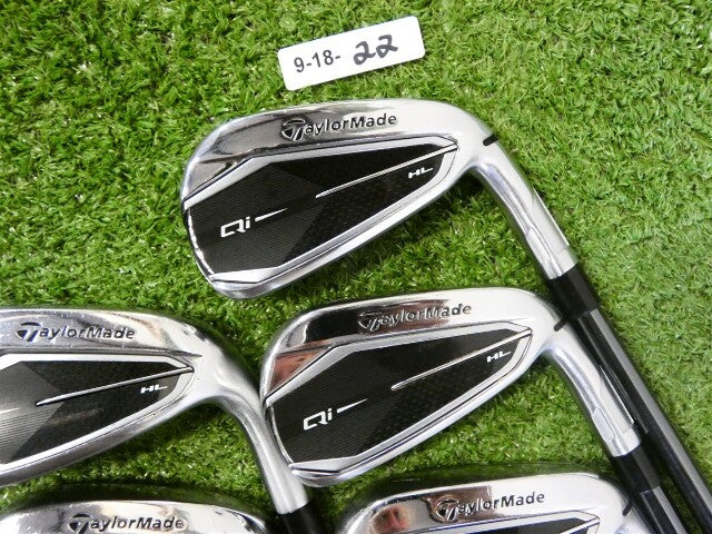 TaylorMade Qi HL Irons 5-P &amp; A Recoil Dart 65 F2 Senior Graphite Mid