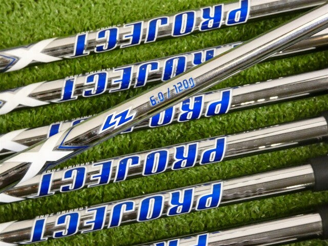 Titleist 2021 T100S Forged Irons 4-P &amp; 48* W Project X LZ 120g 6.0 Stiff Steel