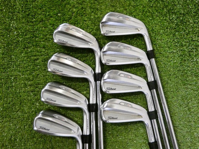 Titleist 2021 T100S Forged Irons 4-P &amp; 48* W Project X LZ 120g 6.0 Stiff Steel