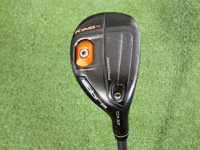 Cobra King F6 Black Adjustable 4-5 Hybrid Red Tie HQ4 70 Lite Senior Graphite