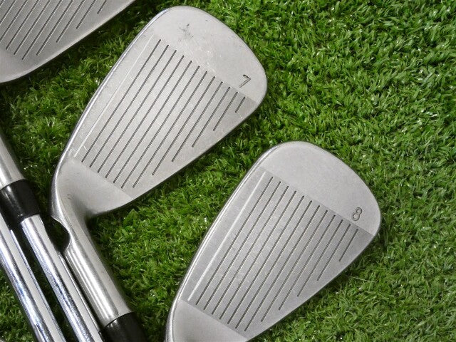 PING 2016 G Irons 5-W &amp; U AWT 2.0 Stiff Steel Black Dot +.5"