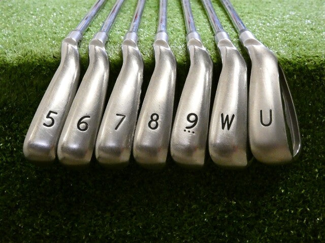 PING 2016 G Irons 5-W &amp; U AWT 2.0 Stiff Steel Black Dot +.5"
