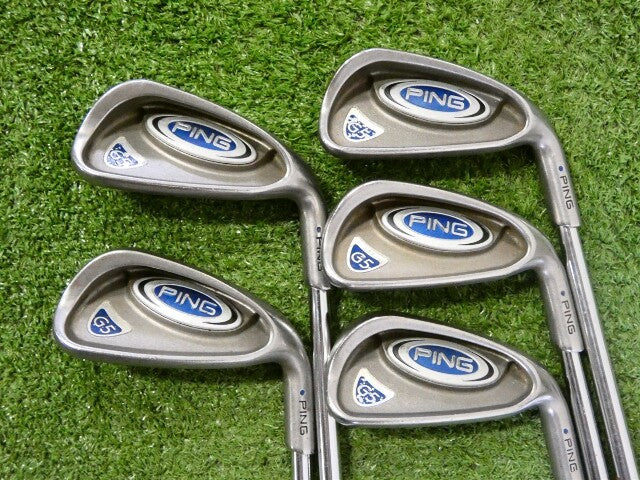 Ping G5 Irons 5-9 (No W Wedge) Regular Steel Mid Blue Dot .75* Upright