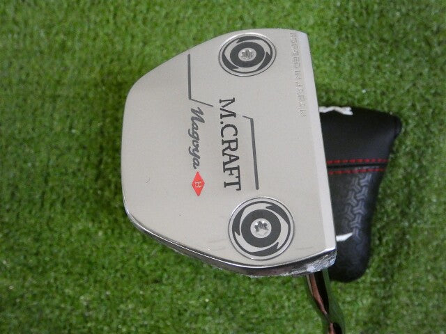 Mizuno M Craft City Series Nagoya B Nickel 34" Putter with Headcover New