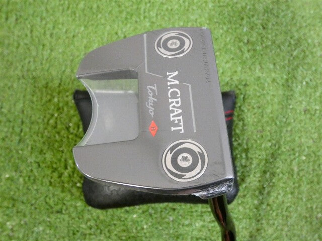 Mizuno M Craft City Series Tokyo B Grey Ion 34" Putter with Headcover New