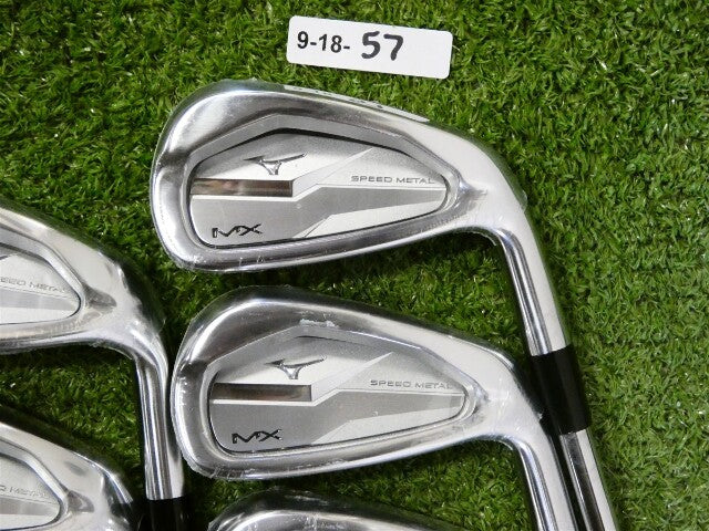 Mizuno MX Speed Metal Irons 5-P &amp; G KBS Max 80 Stiff Steel New