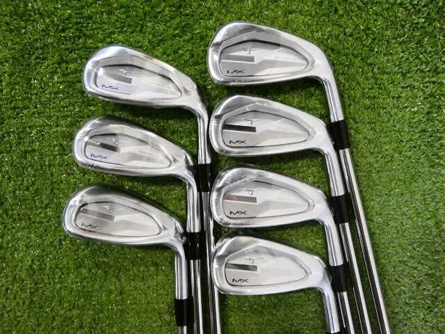 Mizuno MX Speed Metal Irons 5-P &amp; G KBS Max 80 Stiff Steel New