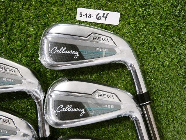 Callaway REVA Rise Womens Irons 7-P, A &amp; S LIN-Q LTE 4F1 Ladies Graphite New