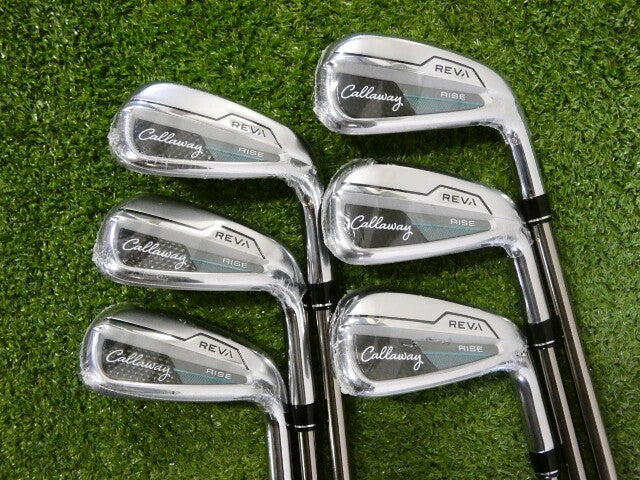 Callaway REVA Rise Womens Irons 7-P, A &amp; S LIN-Q LTE 4F1 Ladies Graphite New