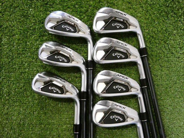 Callaway Apex DCB 21 Forged Irons 5-P, A Recoil Dart 65 F3 Regular Graphite -.5"