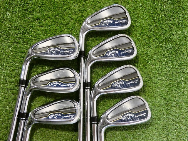 Callaway Paradym X Left Hand Irons 5-P &amp; A Elevate MPH 85 Regular Steel