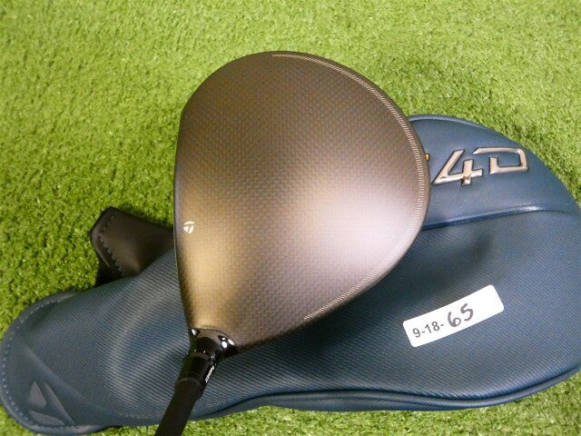 TaylorMade 2026 Qi4D 9* Driver REAX Mid Rotation Blue 50 Stiff with HC Excellent
