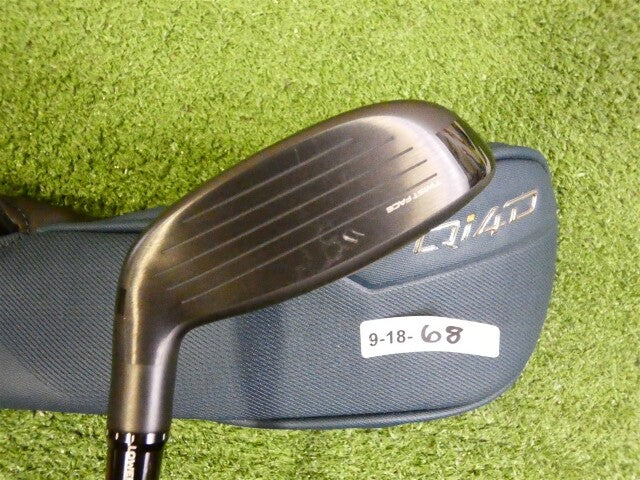 TaylorMade 2026 Qi4D 22* 4 Hybrid Rescue REAX 75 Stiff Graphite w Headcover Mint