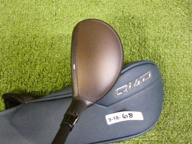 TaylorMade 2026 Qi4D 22* 4 Hybrid Rescue REAX 75 Stiff Graphite w Headcover Mint
