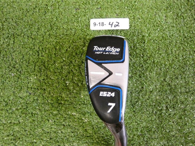 Tour Edge Hot Launch E524 Iron-Wood 7 Iron 55 A Senior Graphite Mid 38.5"