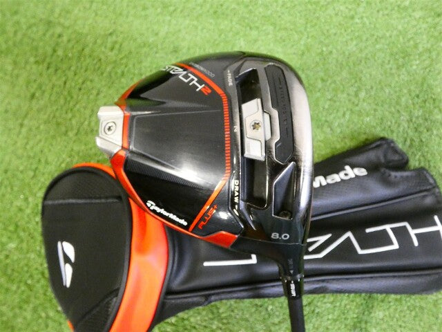 TaylorMade Stealth 2 Plus 8* Driver REAX Mid Rotation Blue 60 Stiff w Headcover