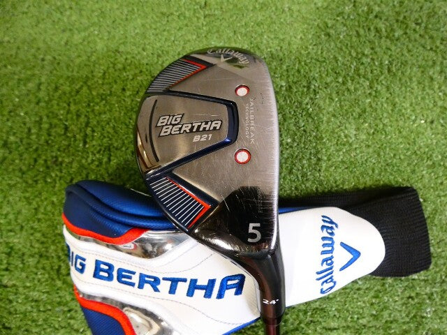 Callaway Big Bertha B21 24* 5 Hybrid RCH 65 A Senior Graphite with Headcover