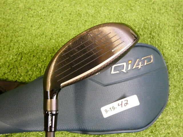 TaylorMade 2026 Qi4D 15* 3 Wood REAX 65 Stiff Graphite with Headcover Excellent