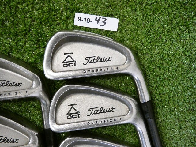 Titleist DCI Black Oversize+ Plus Irons 4-P Select Regular Graphite