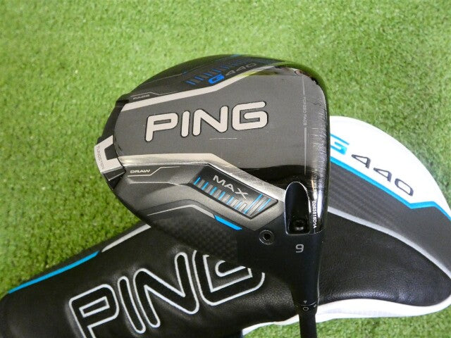 PING G440 Max 9* Driver Alta CB 50 Stiff Graphite with Headcover Excellent