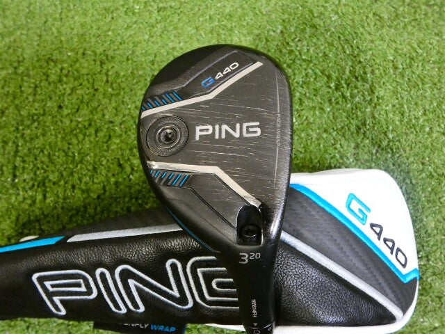 PING G440 20* 3 Hybrid Rescue Alta CB 70 Stiff Graphite with Headcover Excellent