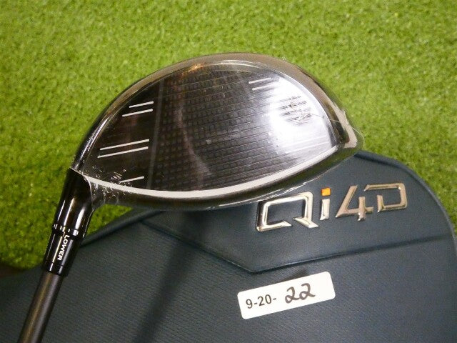 TaylorMade 2026 Qi4D 10.5* Driver REAX Mid Rotation Blue 50 Regular with HC New
