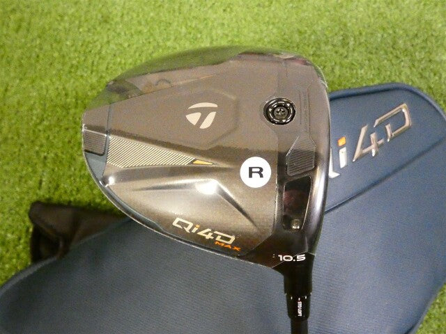 TaylorMade 2026 Qi4D Max 10.5* Driver REAX Mid Rotation Blue 50 Regular w HC New