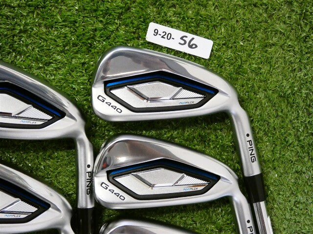 PING G440 Irons 5-W &amp; U AWT 3.0 Regular Steel Black Dot New