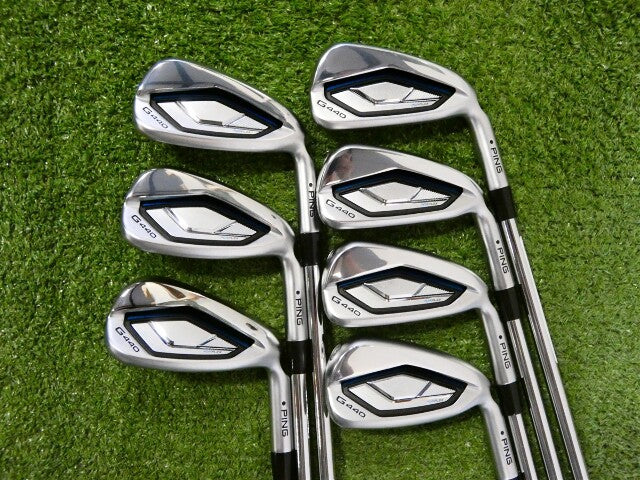 PING G440 Irons 5-W &amp; U AWT 3.0 Regular Steel Black Dot New