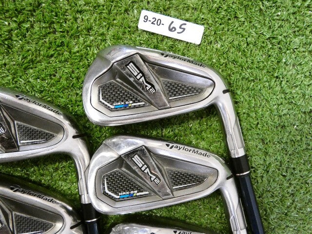 TaylorMade SIM2 Max OS Irons 6-P &amp; A Ventus Blue 5 A Senior Graphite Mid -.5"