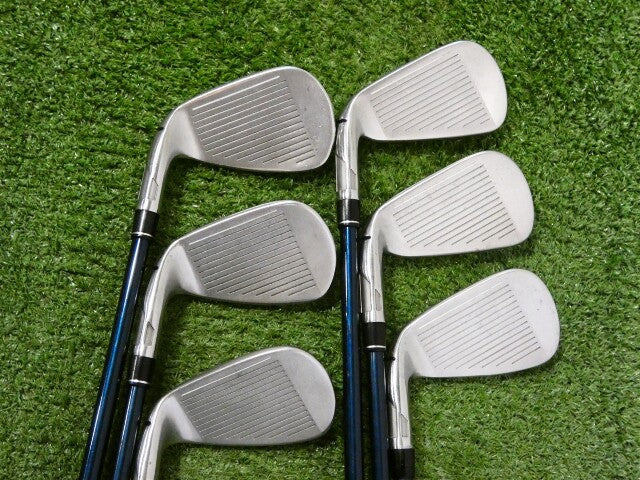TaylorMade SIM2 Max OS Irons 6-P &amp; A Ventus Blue 5 A Senior Graphite Mid -.5"
